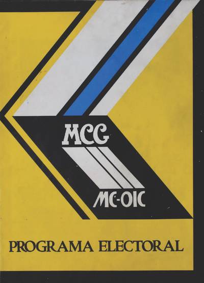 �MC-OIC. Programa electoral�