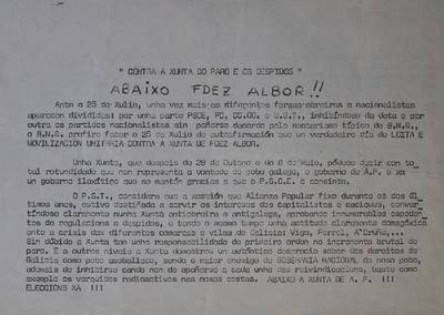 �Abaixo Fdez Albor�