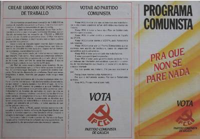 �Pra que non se pare nada vota PCG�