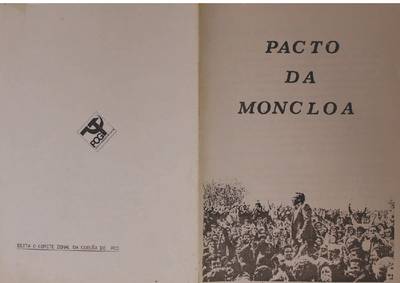 �Pacto da Moncloa. PCG�