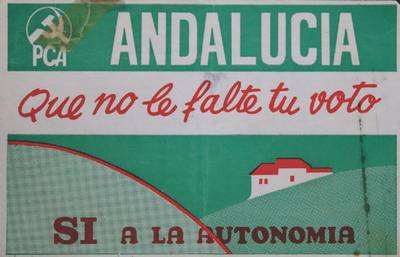 �Que no le falte tu voto. Si a la autonomia�