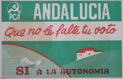 �Que no le falte tu voto. Si a la autonomia�