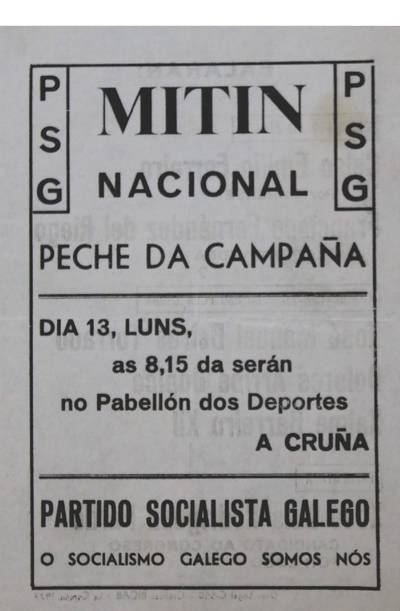 �O socialismo galego somos n�s�