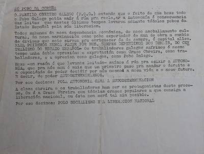 �Ao pobo da Coru�a�