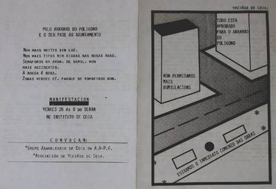 �Polo arranxo do poligono e o seu pase ao Axuntamento�