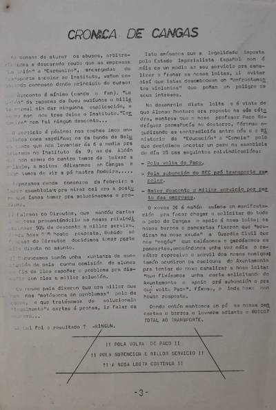 �Cronica de Cangas�