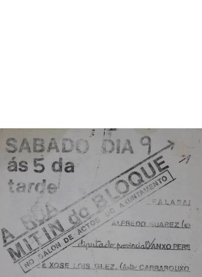 �Mitin do Bloque�