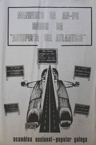 �Manifesto da ANPG sobor da Autopista del Atlantico�