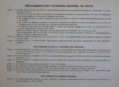 �Regulamento do V Plenario Nacional da ANPG�