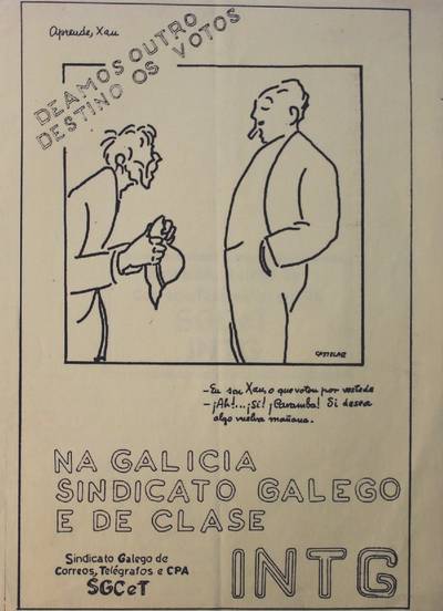 �Deamos outro destino os votos�