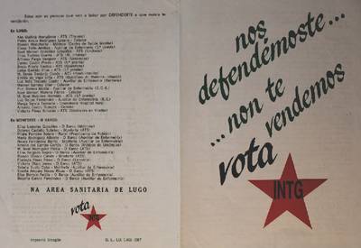 �Nos defend�moste... non te vendemos. Vota INTG�