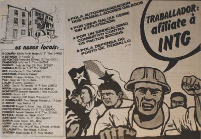 �Traballador: afiliate a INTG�