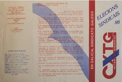 �Eleccions sindicais 86 CXTG�