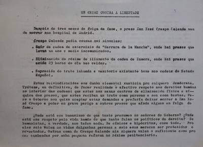 �Un crime contra a libertade�