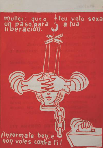 �Muller: que o teu voto sexa un paso para a tua liberacion�