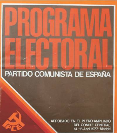 �Programa electoral Partido Comunista de Espa�a�
