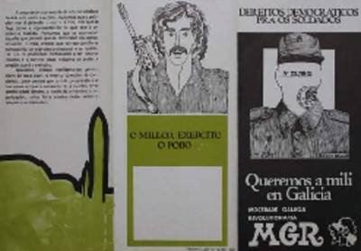 �Queremos a mili en Galicia�
