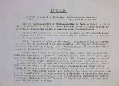 �Contra o paro e o golpismo, solidaridade obreira!!�