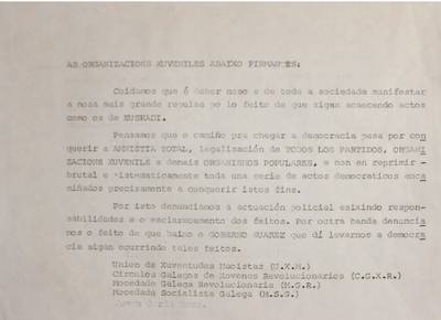 �Todos no Obelisco as 8 do seran do xoves, dia 19�