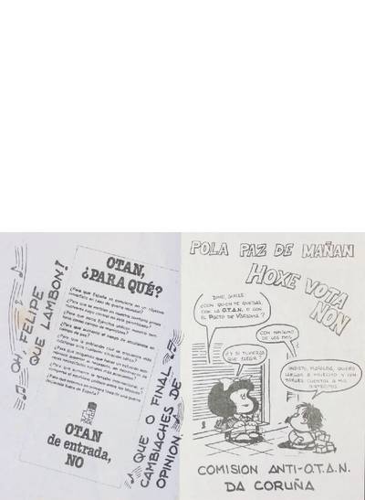 �Pola paz de ma�an, vota hoxe non�