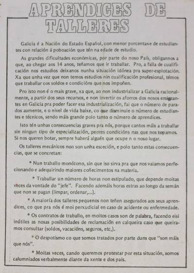 �Aprendices de talleres�