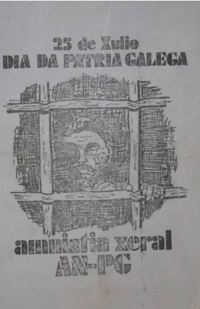 �25 de xullo dia da patria galega. Amnistia xeral AN-PG�