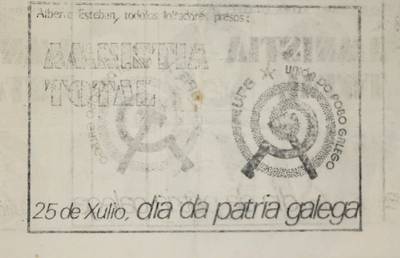 �Alberte Esteban, todolos loitadores presos: Amnistia Total�