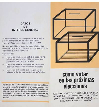�Como votar en las pr�ximas elecciones�