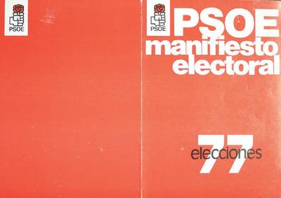 �PSOE manifesto electoral�