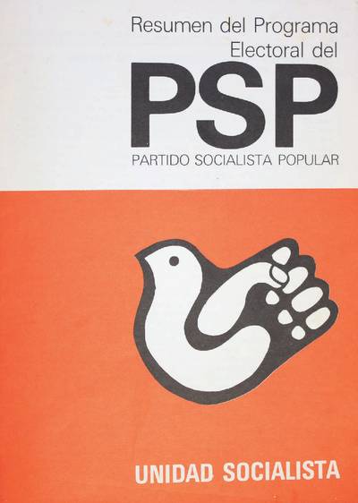 Propaga electoral PSP.