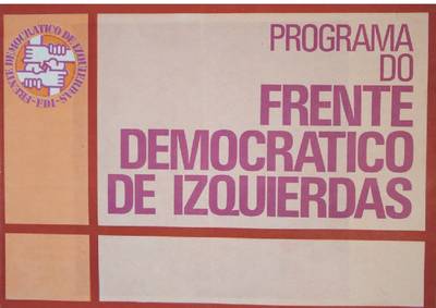 �Programa do Frente Democratico de Izquierdas�